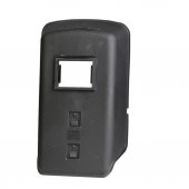 PLASTİK EL TİPİ KAYNAK MASKESİ SİYAH+ŞEFFAF CAM DAHİL - 2