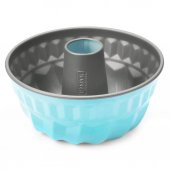 Galeri Kristal Kaiser Colour Borulu Kek Kalıbı Buz Mavisi 22 Cm - 1