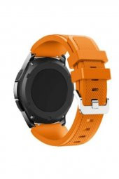 Huawei Samsung Xiaomi Akıllı Saat Uyumlu Silikon Kordon Kayış (22mm) - 7