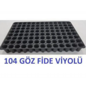 104 lü Plastik Viyol Çimlendirme Viyolü + Süpriz Hediye Tohum - 1