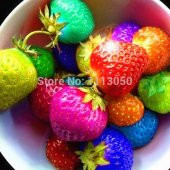 9 Farklı Renk Çilek Tohumu 18 Tohum + Süpriz Hediye Tohum - 2