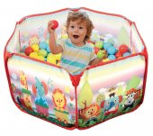 Baby Marine Katlanabilir Top Havuzu + 6 Cm 200 Adet Havuz Top Hediye - 1