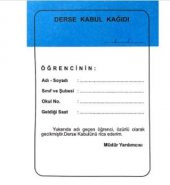 GULPAS DERSE KABUL GEC KAGIDI 100 LU - 1