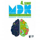 MATEMATİKSEL DÜŞÜNME KİTABI(MDK)-4.SINIF-Evde etkinlik,evde eğitim,Çocuk kitabı,lets mind,zeka oyunu - 1