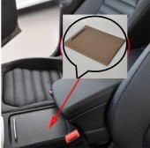 PASSAT B6 / B7 BARDAKLIK SÜRGÜLÜ KAPAK (BEJ) (OEM) 3C0857503 - 1