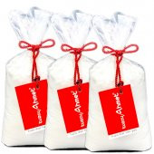 Tuzcu Ahmet 3 Adet 1 kg  Taş Değirmende Öğütülmüş Kristal Kaya Tuzu Kırmızı etiket - 1