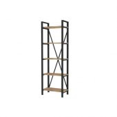 Nunemo 180*60 5 Raflı Ki̇taplık Dosya Ki̇tap Rafı Ofi̇s Ev Ki̇taplık - 2