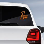 Edirne İli 22 Plaka Kodu Memleket Yarış Pisti Sticker - Oto Araba Etiket, Aksesuar, Tuning - 9