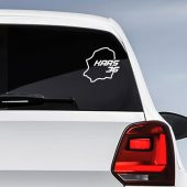Kars İli 36 Plaka Kodu Memleket Yarış Pisti Sticker - Oto Araba Etiket, Aksesuar, Tuning - 2