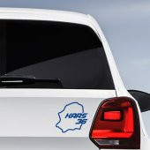 Kars İli 36 Plaka Kodu Memleket Yarış Pisti Sticker - Oto Araba Etiket, Aksesuar, Tuning - 5