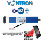 NSF Onaylı Vontron Membran Su Arıtma Cihazı Filtresi ( Ana Filtre ) 10 Adet - 3