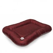 Lepus Basic Kedi Köpek Minderi Small Bordo EN50cm-BOY65cm-YÜK.13cm - 1