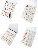 Hayal Sepeti DIY Sticker Book Sticker Kitabı Soft Edition 24x17cm  600+ - 4