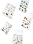 Hayal Sepeti DIY Sticker Book Sticker Kitabı Soft Edition 24x17cm  600+ - 6