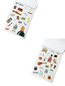 Hayal Sepeti DIY Sticker Book Sticker Kitabı Soft Edition 24x17cm  600+ - 3