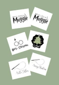 Mini Things Art Harry Potter Temalı Christmas-Yeni Yıl Tebrik Kartı - 6