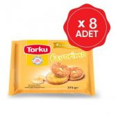 Torku Favorimo Muz Kremalı Bisküvi 244 Gr x 8 Adet - 1