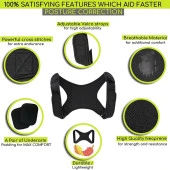 Erkek Kadın Dik Duruş Yeleği Kamburluk Önleyici Sırt Korsesi thumbnail 5