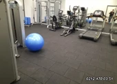 Fitness ve Spor Salonu kauçuk zemin kaplama,Çocuk oyun parkı Kauçuk karo Siyah renk 40x40 10 ADET - 2