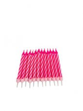 PASTA MUMU PEMBE 7CM 12Lİ - 1