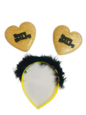 TAÇ HAPPY BİRTHDAY KALP GOLD - 1