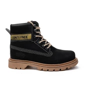 Albishoes Unisex Termo Kaymaz Taban Su ve Soğuğa Dayanıklı Cat Modeli Erkek Kadın Kışlık Bot (36-44) - 1