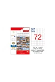 TANEKS LAZER ETİKET TW 2072 26*33MM - 1