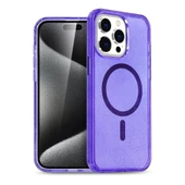 iPhone 16 Pro Max Uyumlu Glow Magsafe Kamera Korumalı Kılıf thumbnail 1