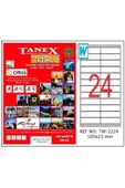 TANEKS LAZER ETİKET  TW 2224  105*23MM - 1