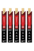 Yıkanabilir Bambu Kore Japon Çin Yemek Çubuğu Chopsticks - 23 Cm. - 5 Çiftlik 1 Paket thumbnail 1