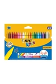 BİC PLASTIDECOR PASTEL BOYA 24 LÜ - 1