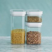 Emsan Saklama Kabı Quick Fresh 3lü Dikdörtgen - 1