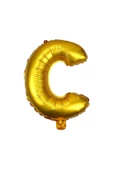 Folyo Balon Harf 75cm Gold - 4
