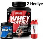 + Hediye Hardline Whey 3 Matrix 2300 Gr Protein Tozu + Amino Full 300 Tablet - 1