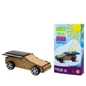 Güneş Enerjili Araba Yapım Seti - Deney Seti Solar Enerji Araba Car Kit - 1