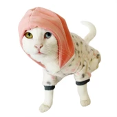 Softie Spotty Pink Kedi Tulumu Kedi Kıyafeti thumbnail 1