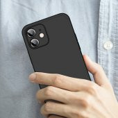 KNY Apple İphone 12 Pro Max Kılıf 3 Parça 360 Zore Ays Kapak Siyah - 5