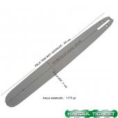 HSGL HUSQVARNA 61 268 272 365 KILAVUZ PALA 3/8 36 DİŞ ZİNCİR SET - 2