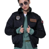 YAKALI Pilot Montu Siyah Kumaş SYK88_S - 1