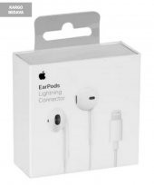 Ege Muzik APPLE Earpods Lightning Uyumlu Konnektörlü Kulak İçi Kulaklık TAK ÇALIŞTIR - 1