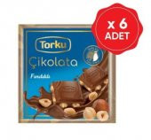 Torku Tablet Çikolata Fındıklı 65 Gr x 6 Adet - 1