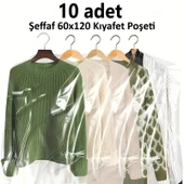Gardırop İçi Askılık yuvalı 60x120cm Kuru temizleme - Dolap içi ŞEFFAF saklama NaYLoNu (10adet) thumbnail 4