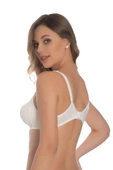 Pamuklu Penye Ara Dantelli Toparlayıcı Sütyen 3107 - 7