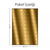 Büyük Daireler Metalik Duvar Stickerı - 2