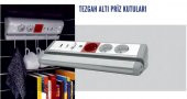 Avf 12 Modül Tezgah Altı Priz Kutusu BOŞ - 2