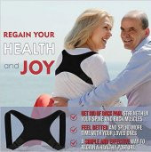 2 Adet Sırt Ağrılarına Çözüm Kamburluk Önleyici Korse Yelek thumbnail 1