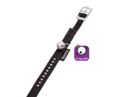 Karlie Deri Taşlı Kedi Tasma Xs 30Cm-11Mm Siyah - 1