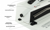 MÜHLEN H20A Elektrikli Helezon Delme & Ciltleme Makinesi Az Kuvvet Çok İş - 3