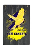 Fenerbahçe Orijinal 24/25 Çocuk Forma FB Kanarya Baskılı Hediyelik Ahşap Kutulu - 3