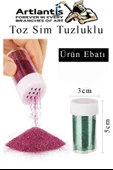 Turuncu Toz Sim Tuzluklu 7 gr 3 Adet Renkli Toz Sim Epoksi Reçine Okul Etkinlik Dekarasyon Slime - 2